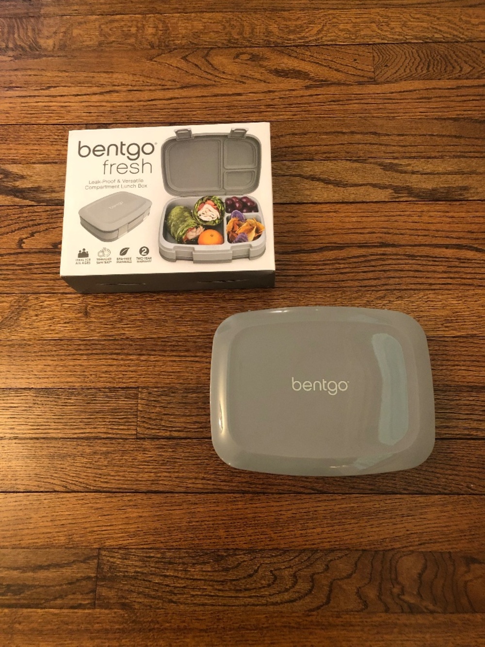 Bentgo Fresh Lunch Box, Gray